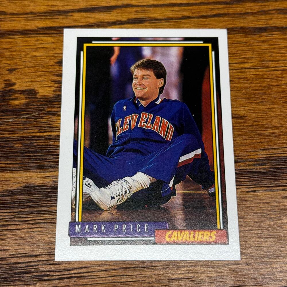 1992-93 Topps #379 Mark Price Cleveland Cavaliers